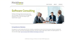 Desktop Screenshot of pitchstonetechnology.com